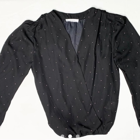 ELODIE Sheer Black Blouse
Size Medium - Picture 3 of 3